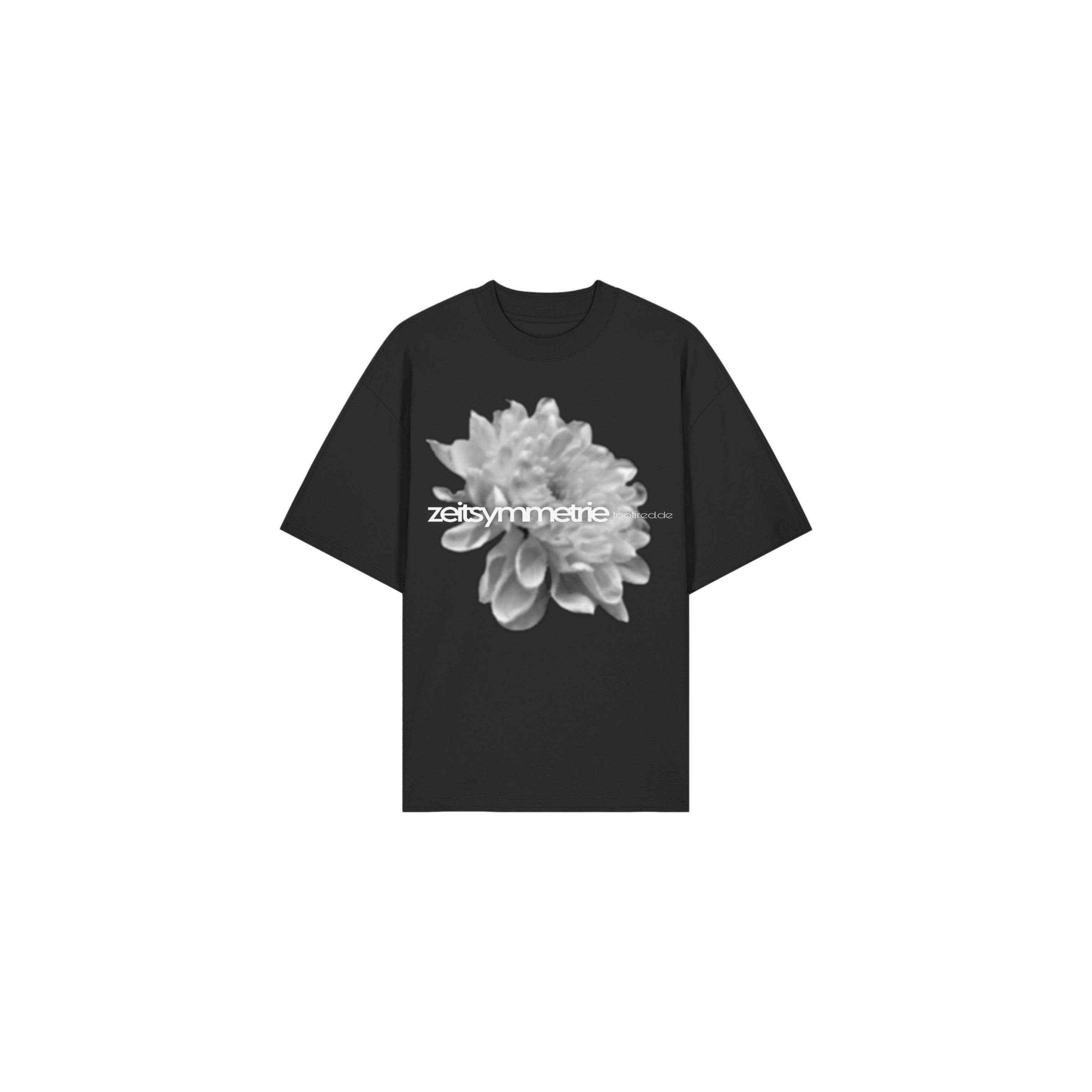 zeitsymmetrie - (black) - Organic Oversize Shirt