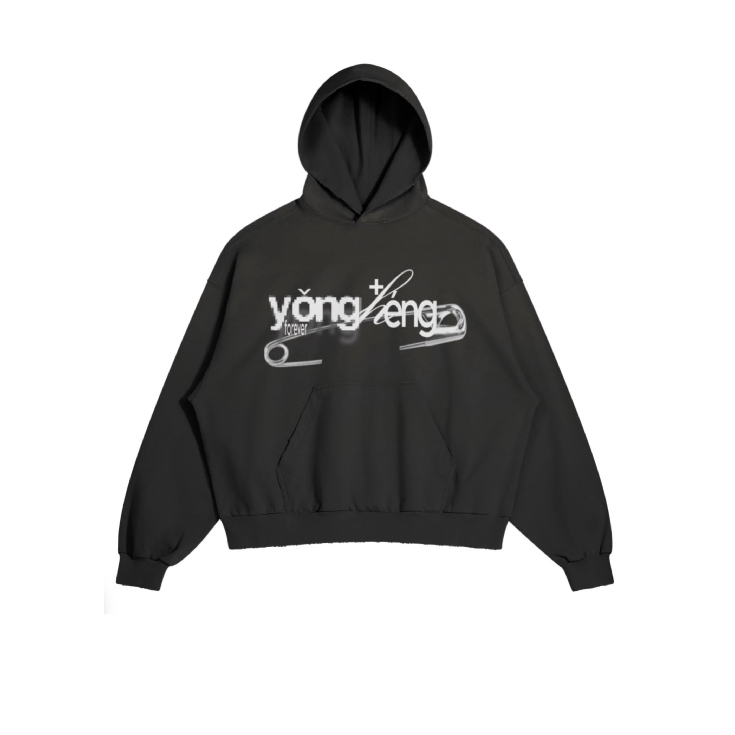 yongheng - sunfaded boxy hoodie