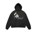 lilium2000 - (black) - sunfaded boxy hoodie