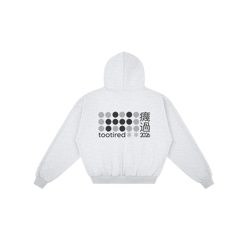 braille - zip hoodie