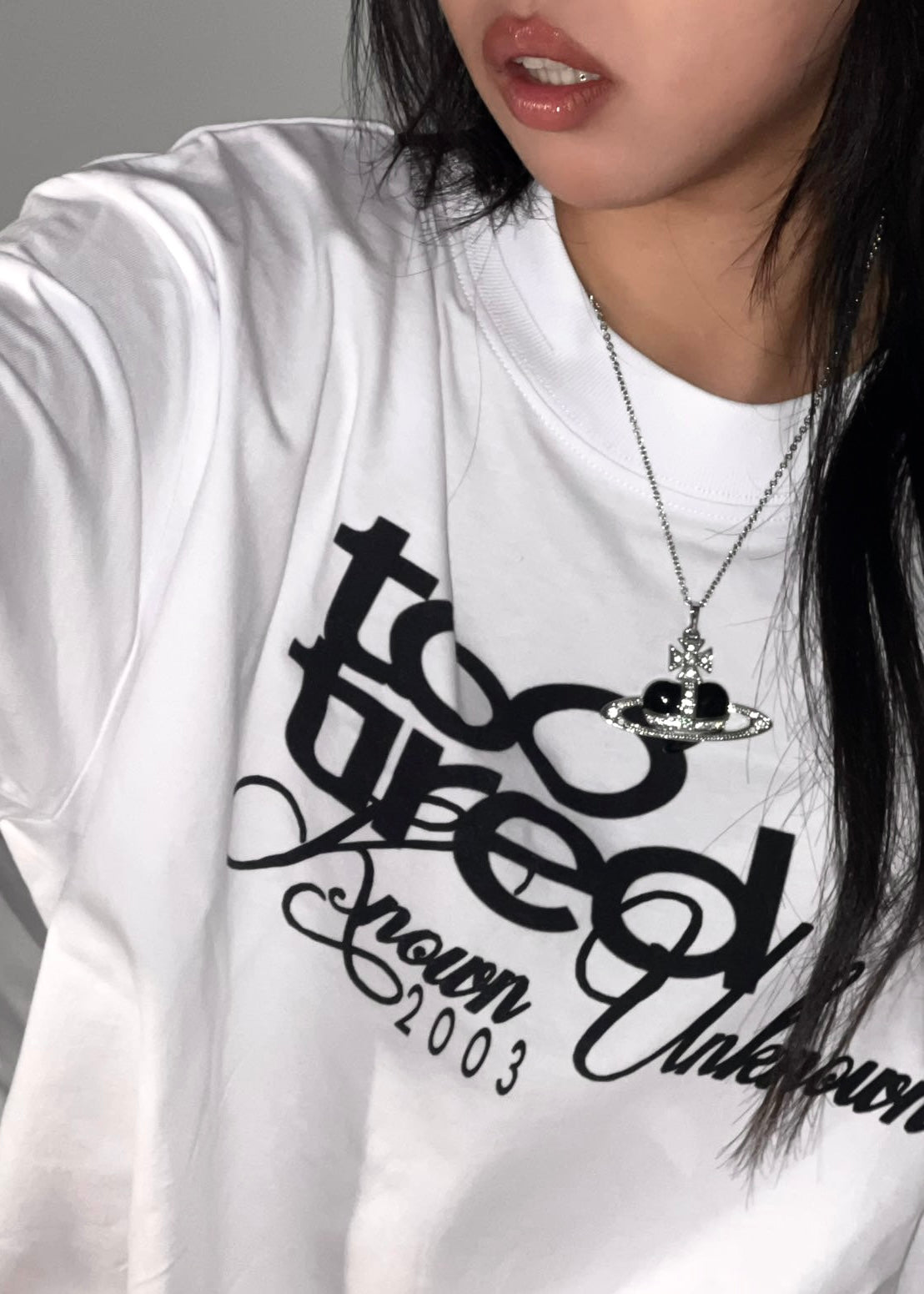 known unknown - (black) oversized t-shirt