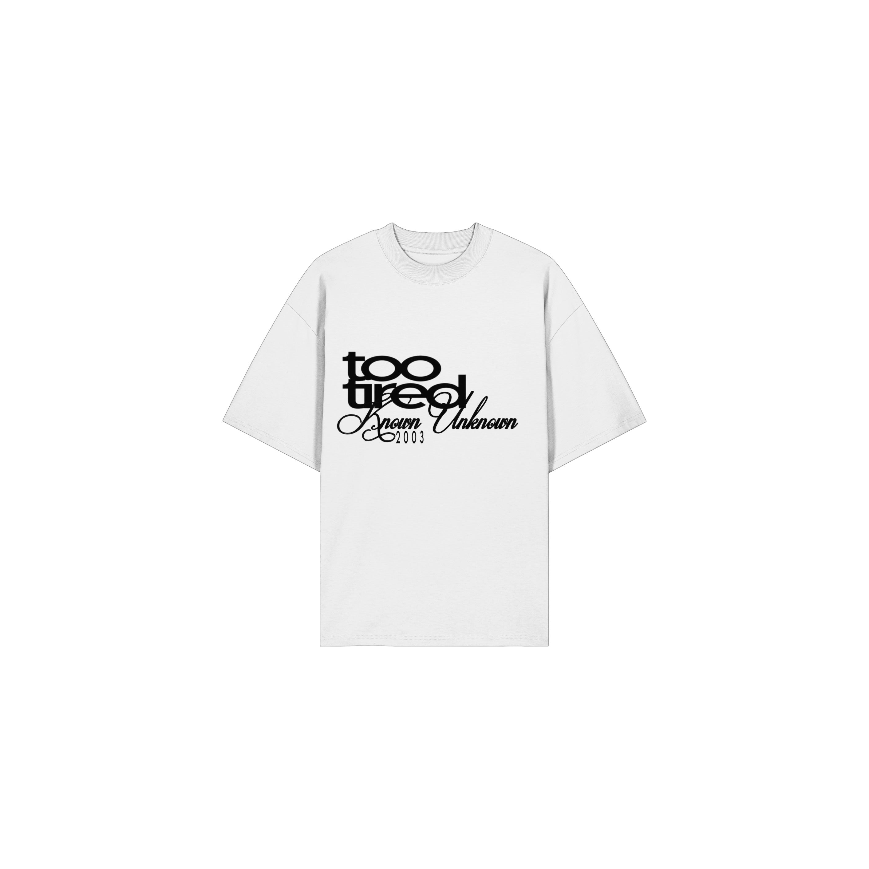 tootired 2.0 - (white)